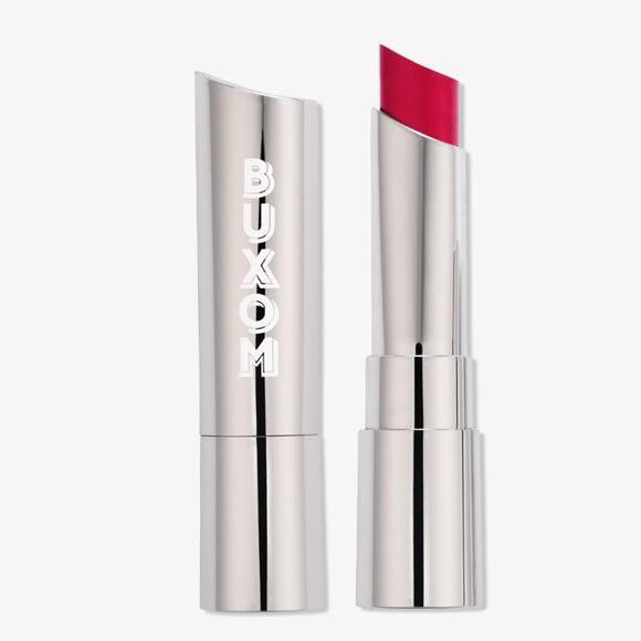 Buxom Full-On Satin Lipstick Color Red My Lips, true red - Picture 1 of 10